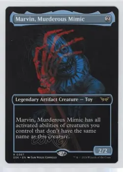 Borderless - Marvin Murderous Mimic Magic: Duskmourn: House of Horror Base #0367 - Image 1