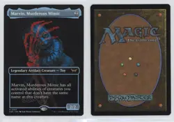 Borderless - Marvin Murderous Mimic Magic: Duskmourn: House of Horror Base #0367 - Image 3