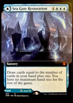 Sea Gate Restoration / Reborn (Extended Art) - Zendikar Rising - MTG ZNR M 333 - Image 1