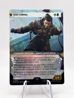Shay Cormac 0153 Showcase Foil Assassin's Creed ACR MTG NM - Image 1