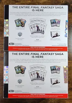 Magic MTG Final Fantasy Bundle - Factory Sealed - Lot Of 2 FF Booster Bundle - Image 2