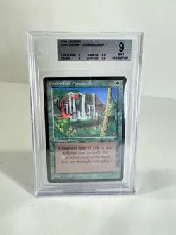 Magic MTG Legends Concordant Crossroads BGS 9 - Image 1
