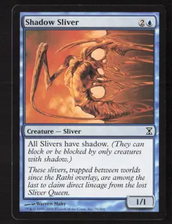 Shadow Sliver Time Spiral #76 Common - Image 1