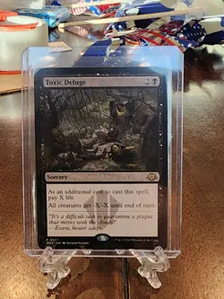 TOXIC DELUGE mtg NM-M Modern Horizons 3 Rare - Image 1