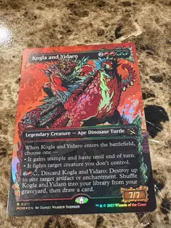 KOGLA & YIDARO Magic MTG March of the Machine Borderless Foil - Image 1
