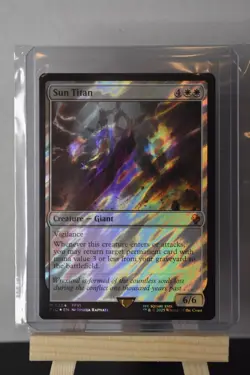 Magic the Gathering Final Fantasy Sun Titan (Surge Foil) - Image 1