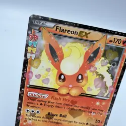 Pokemon Flareon EX RC6/RC32 Generations Radiant Collection Holo NM/M - Image 2