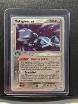 Metagross ex 95/108 Power Keepers 2007 Rare Holo Pokemon TCG Ungraded - Crease - Image 2