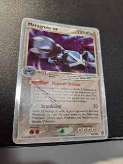 Metagross ex 95/108 Power Keepers 2007 Rare Holo Pokemon TCG Ungraded - Crease - Image 3