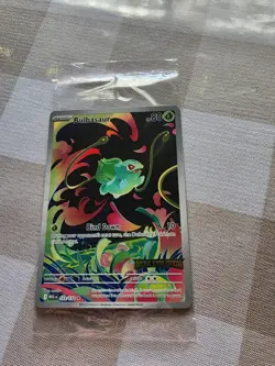 Bulbasaur 133/132 English Pokemon Mega Evolution Stamped Promo SEALED - Image 1