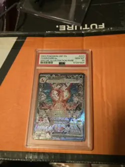 Pokemon PSA Gem Mint 10 Obsidian Flames Charizard EX #223/197 - Image 1