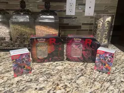 Pokemon Destined Rivals LOT x2 Booster Bundles x2 DR Tins FACTORY SEALED - Image 1