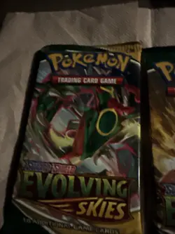 3X Evolving Skies Booster Packs Pokemon TCG FAST SHIPPING (Umb,Ray,Syl) Lot - Image 1