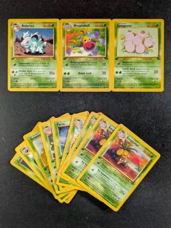 1999 Pokemon NIDORINA/ WEEPINBELL Jungle Unlimited Uncommon English Lots - Image 1