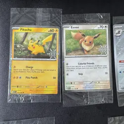 Lot (8) Pokemon 2025 Holiday Calendar Festive Stamped Promos Sealed Complete Set - Image 3