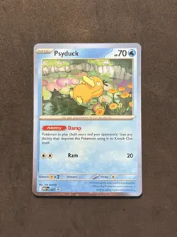 Psyduck 007 Black Star Promo Mega Evolution Pokemon TCG NM-Mint - Image 1