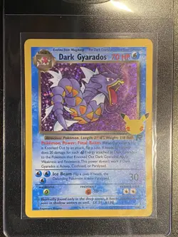 Dark Gyarados Holo 8/82 Pokemon TCG Celebrations Classic Collection NM - Image 3