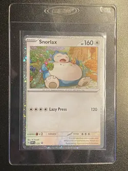 Snorlax Cosmos Holo SVP 122 Black Star Promo Pokemon TCG - S&V NM - Free Ship - Image 3