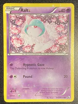 Ralts Radiant Collection RC8/RC25 Pokemon TCG B&W Legendary Treasures Holo - NM - Image 1