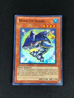 YUGIOH WIND-UP SHARK ORCS-EN082 SUPER PLAY/EDGEWARE - Image 1