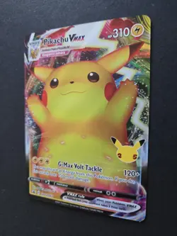 Pikachu VMAX SWSH062 Sword & Shield Promo Holo Card Celebrations - Image 3