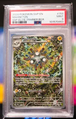 PSA 9 Magneton 159 Sv: Scarlet & Violet Promo Cards Holo - Image 1