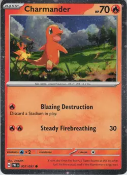 Charmander - (Cosmos Holo) Promo Miscellaneous Cards & Products 004/165 NM - Image 1
