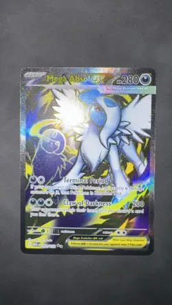 Pokemon Card Mega Absol ex 161/132 - Ultra Rare Full Art - Mega Evolution - Image 2