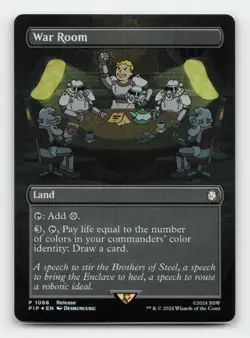 War Room (Borderless) FOIL Launch Party & Release Event Promos MTG Card - Image 1