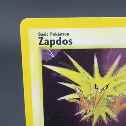 Zapdos Fossil 15/62 Pokemon TCG Card Holo Rare WOTC Vintage 1999 - Image 2