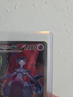 Pokemon TCG Destined Rivals Team Rockets Mewtwo EX Card 231/182 - Image 3