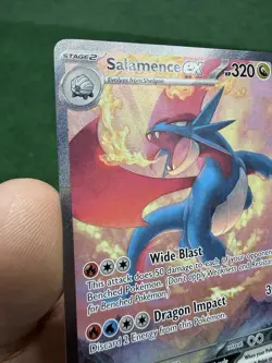 Pokemon TCG Salamence EX 187/159 Journey Together Card - Holo - Pack Fresh! - Image 2