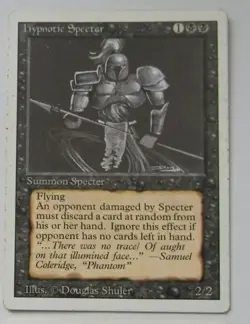 HYPNOTIC SPECTER : MTG : REVISED : 1994 : VERY FINE/NEAR MINT : PRICE PER CARD - Image 5