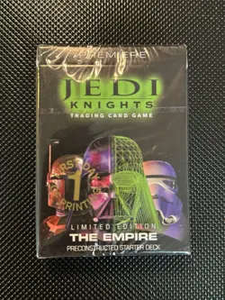 JEDI KNIGHTS - THE EMPIRE - STARTER DECK - LIMITED EDITION - TRADING CARD GAME - Image 1