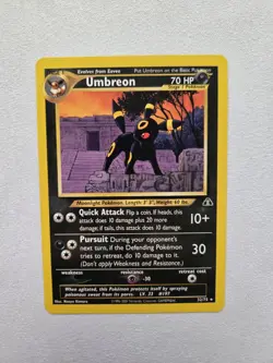 Umbreon Neo Discovery 32/75 Unlimited Edition Regular Card, Near Mint Condition - Image 1