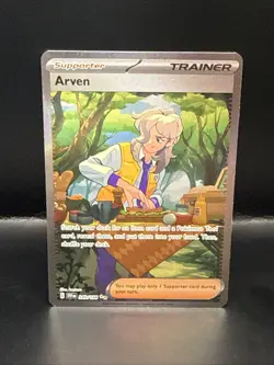 Pokemon TCG Arven Scarlet & Violet Base Set Trainer Card 249/198 Holo - Image 1