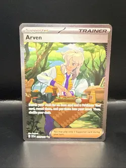 Pokemon TCG Arven Scarlet & Violet Base Set Trainer Card 249/198 Holo - Image 2