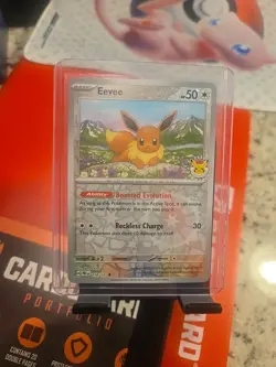 Eevee - (Pokemon Day 2025) (Reverse Cosmos Holo) 074/131 Miscellaneous Cards... - Image 1