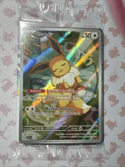Eevee 173 Pokemon TCG Scarlet & Voilet Promo Card ETB Black Star Promo SEALED - Image 1