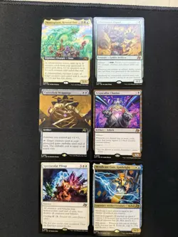 6 MTG Magic The Gathering Aetherdrift Legendary Creature Artifact Sorcery Cards - Image 1