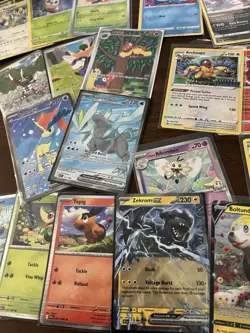Pokemon Card Lot Black Star Promo Full Art Illustration Rare Prerelease Lot - Image 5
