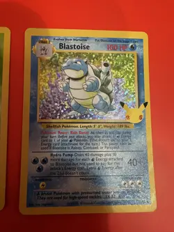Vintage Pokemon Card Lot WOTC Base Set Venusaur & Celebrations Blastoise - Image 3