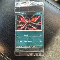 Pokemon Sealed Yveltal 088/132 GameStop Stamped Promo Card - Image 1