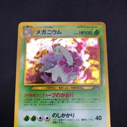 Meganium Holo Neo Premium File Promo - Japanese Pokemon Card - 2000 - Image 3
