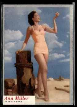 1953 Topps Who-Z-at Stars Ann Miller EXMT SET Break #57 - Image 1