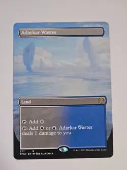 MTG - Adarkar Wastes - Borderless - Dominaria United - Image 1