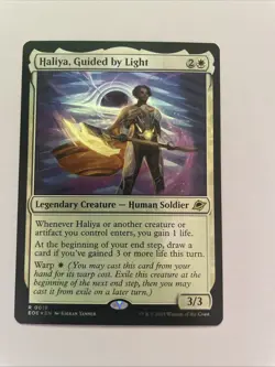 Haliya, Guided by Light Edge of Eternities Foil - Image 1
