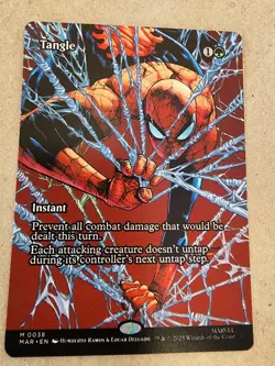 Tangle - #38 Borderless - Marvel Universe Spider Man - Regular - Mtg - Image 1