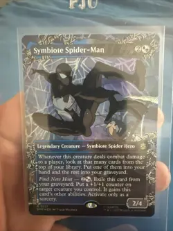 Symbiote Spider-Man (Borderless) Marvel's Spider-Man Foil - Image 1