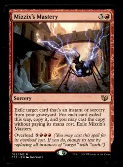 MTG Mizzix's Mastery LP Light Play Commander 2015 [4028] - Image 1